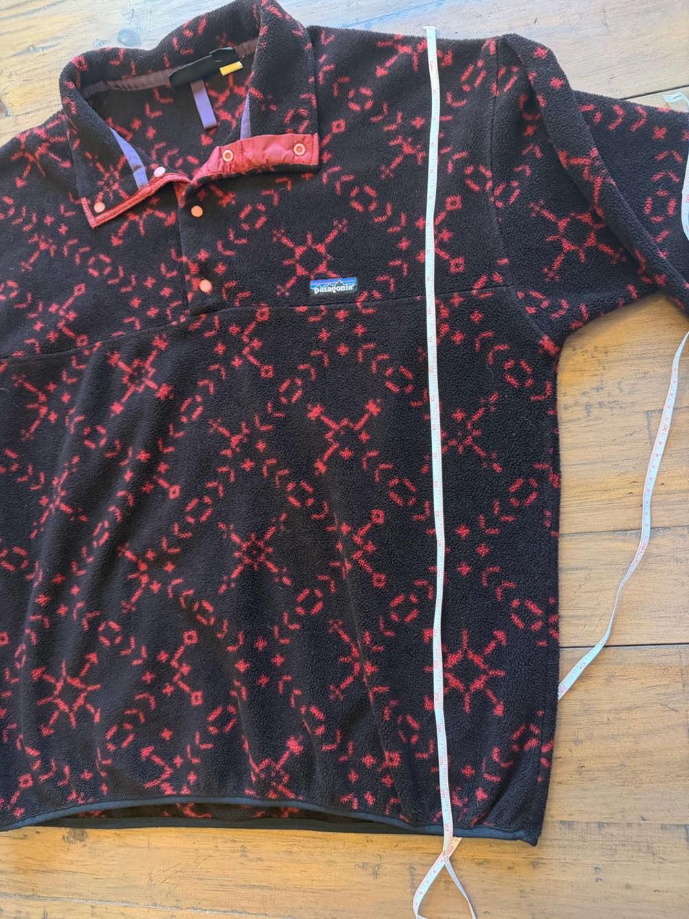 Patagonia Vintage 1994 Synchilla Snap T fleece pullover rare “Sno-Condor” - Picture 5 of 8